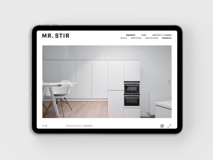 Mr. Stir Web Design